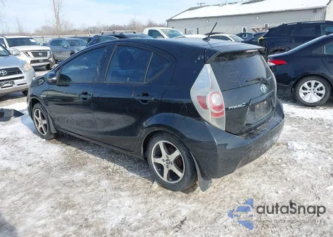 2012 Toyota Prius C Two from USA, damaged, VIN JTDKDTB32C1003633